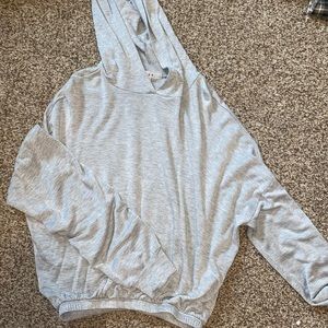 Grey super soft hoodie